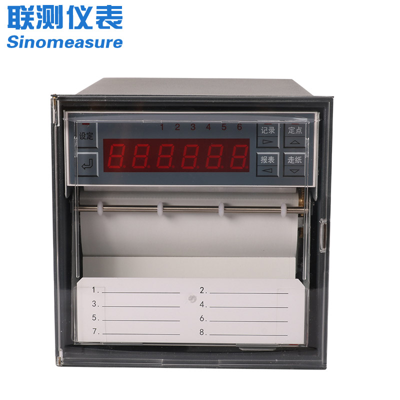 聯(lián)測_SIN-R1000_1-8點有紙/打印/曲線記錄儀電流電壓溫度/滅菌FO值